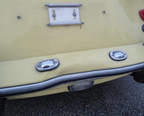Restauration Porsche 356 B Cabrio