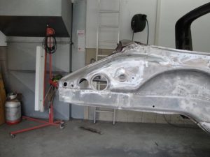 Restauration Porsche 911 Targa bei Kfz Baumgartner in Oberkappel