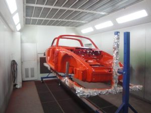 Restauration Porsche 911 Targa bei Kfz Baumgartner in Oberkappel