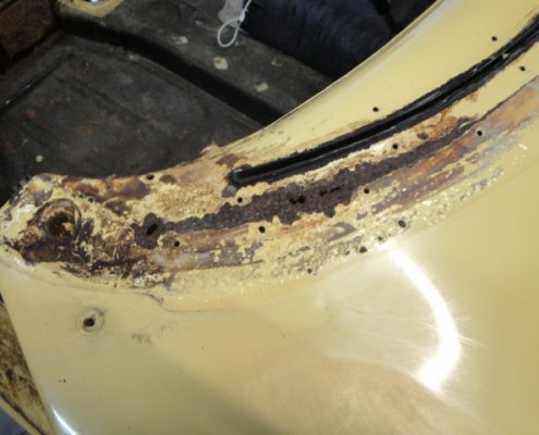 Restauration Porsche 356 B Cabrio