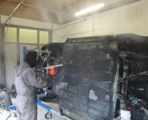 Restauration Porsche 356 B Cabrio
