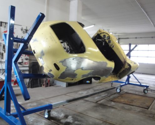 Restauration Porsche 356 B Cabrio