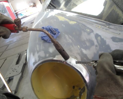 Restauration Porsche 356 B Cabrio