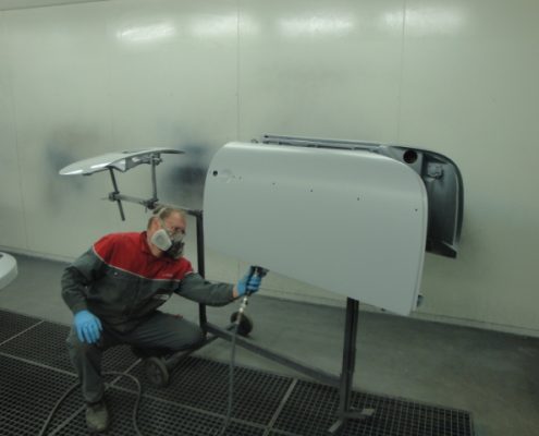 Restauration Porsche 1600 Super