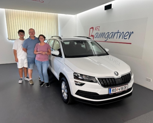 Skoda Karoq Ambition 2,0 TDi Auto KFZ Baumgartner Oberkappel Bezirk Rohrbach Mühlviertel